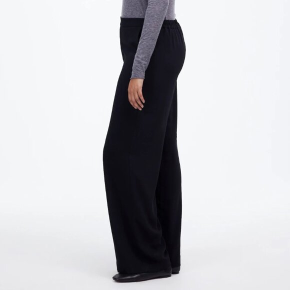 Madewell Black Wide Leg Pants - Picture 3 of 9